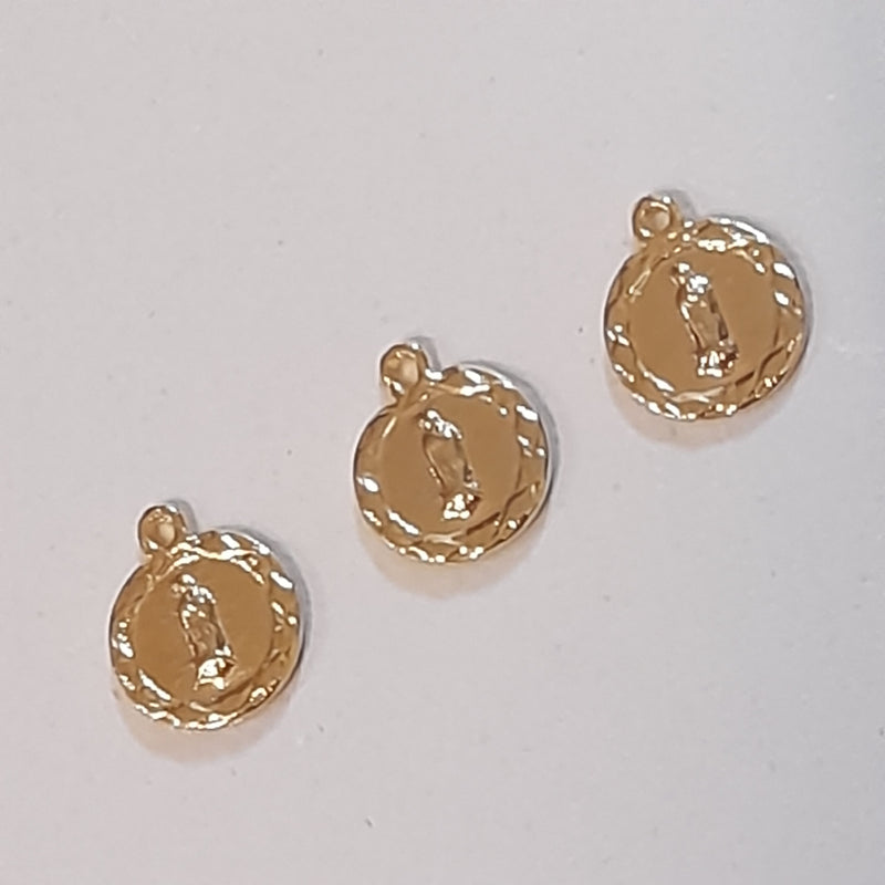 Medalla virgen chapa 24 Dije - Accesorios Rubi