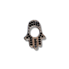 Dije Mano de Fatima Conector Micropave Latón