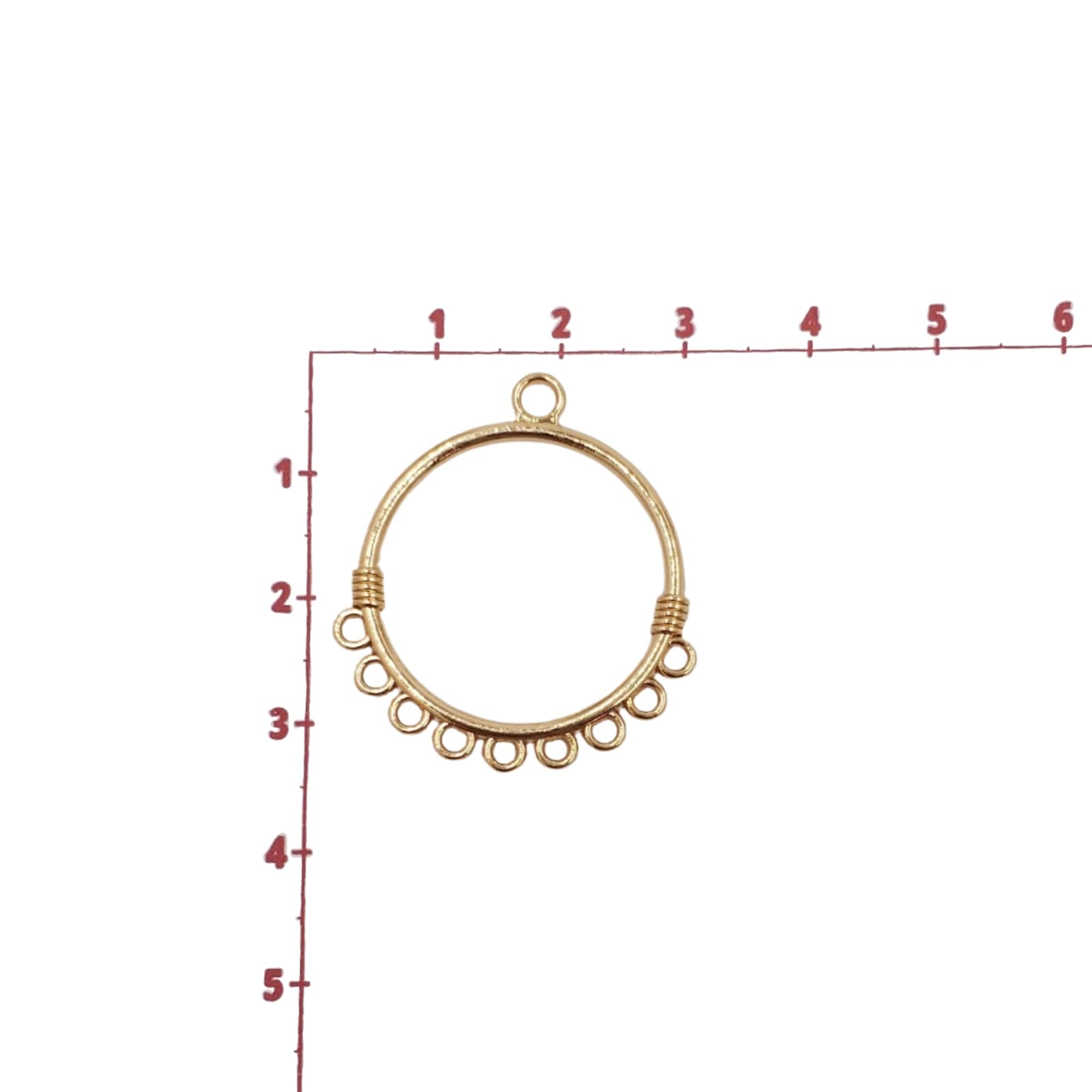 Base para Arete de Metal Complemento - Accesorios Rubi