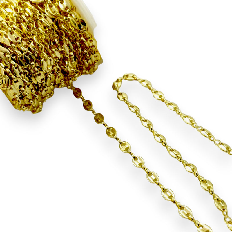 Cadena Grano De Cafe 4k Cadena - Accesorios Rubi