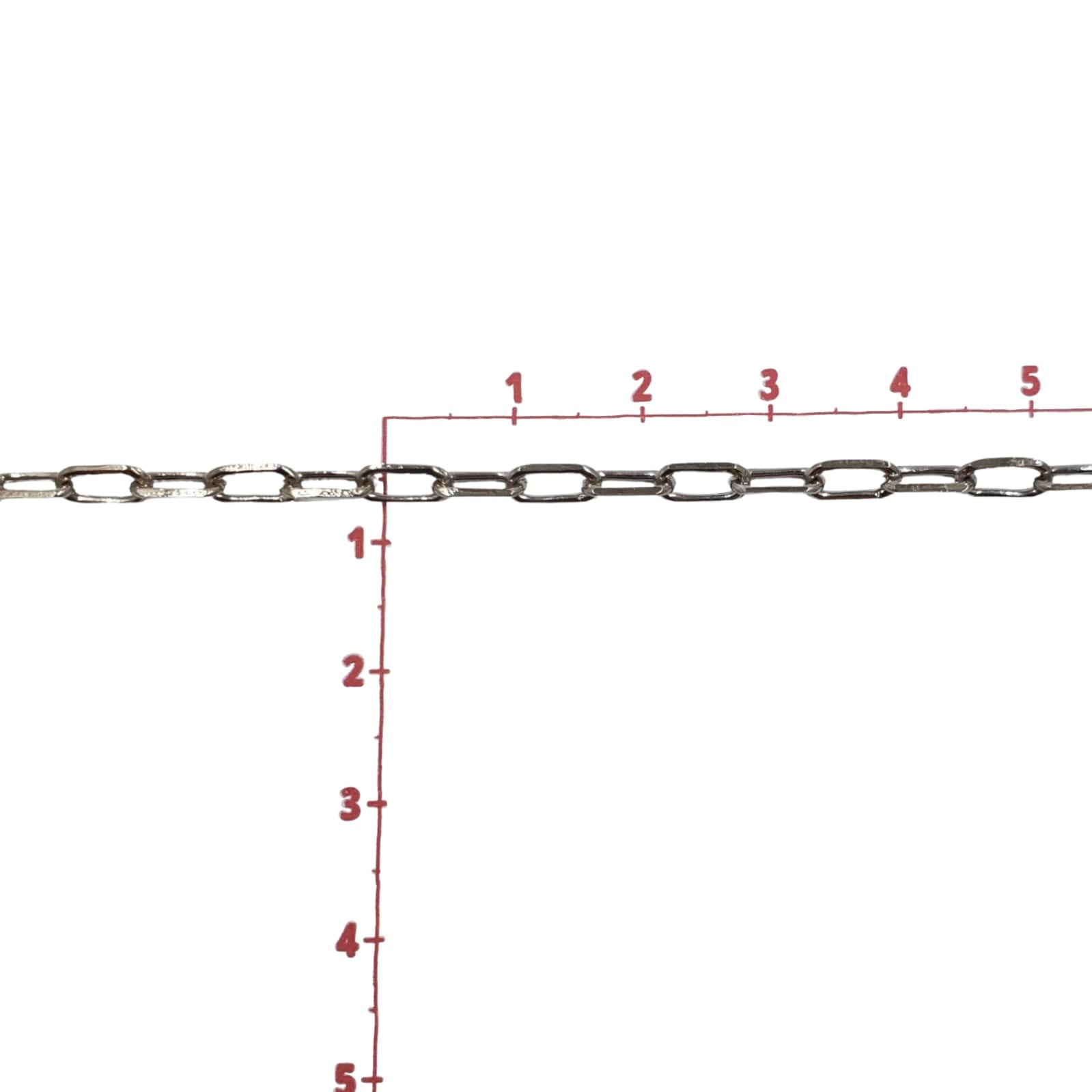 Cadena Cuadro Chapa de Rodio Complementos - Accesorios Rubi