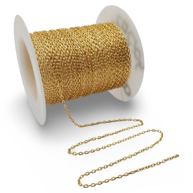 Cadena Eslabón Clásico 24K Cadena - Accesorios Rubi