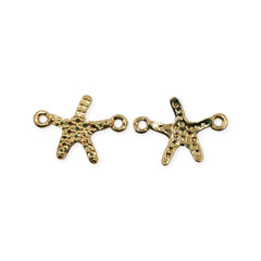 Conector Estrella de Mar 1 Oro Laminado Dije - Accesorios Rubi