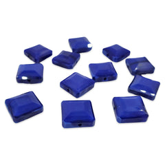 Cristal Cuadrado Azul Rey Mate Cristal - Accesorios Rubi