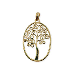 Dije Árbol de la Vida 2 Oro Laminado Dije - Accesorios Rubi