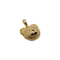 Dije Cabeza Oso Oro Laminado Dije - Accesorios Rubi