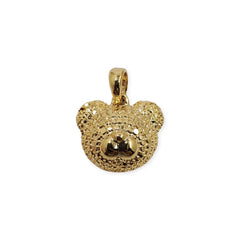 Dije Cabeza Oso Oro Laminado Dije - Accesorios Rubi