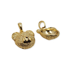 Dije Cabeza Oso Oro Laminado Dije - Accesorios Rubi