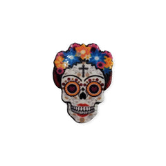 Dije Calavera Frida Kahlo de Acrílico Dije - Accesorios Rubi