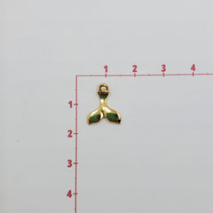 Dije Cola de Ballena Oro Laminado Dije - Accesorios Rubi