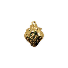 Dije Fresa Oro Laminado Dije - Accesorios Rubi