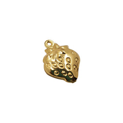 Dije Fresa Oro Laminado Dije - Accesorios Rubi