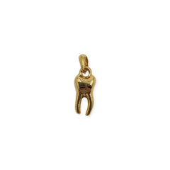 Dije Muela Oro Laminado Dije - Accesorios Rubi