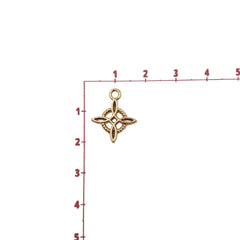 Dije Nudo de Bruja de Metal Dije - Accesorios Rubi