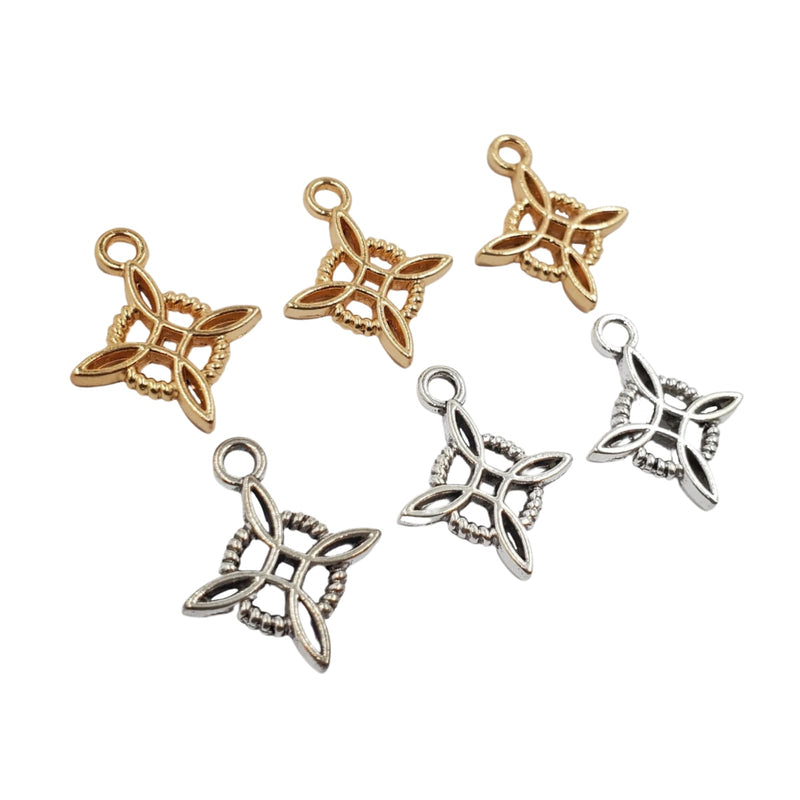 Dije Nudo de Bruja de Metal Dije - Accesorios Rubi