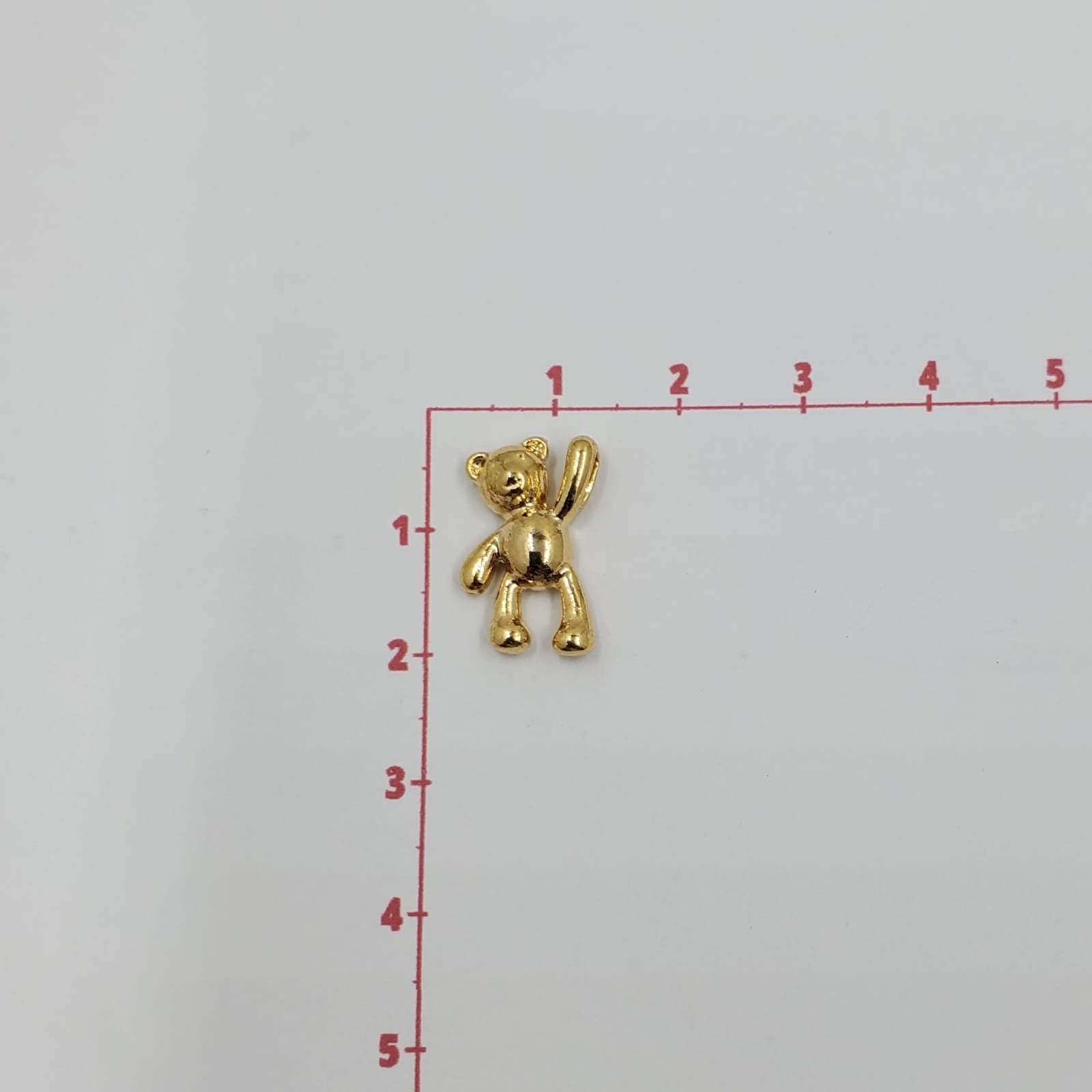 Dije Oso Oro Laminado Dije - Accesorios Rubi