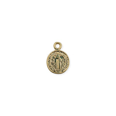 Dije San Benito 2 Oro Laminado Dije - Accesorios Rubi