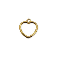Dije Silueta Corazón 3 Oro Laminado Dije - Accesorios Rubi