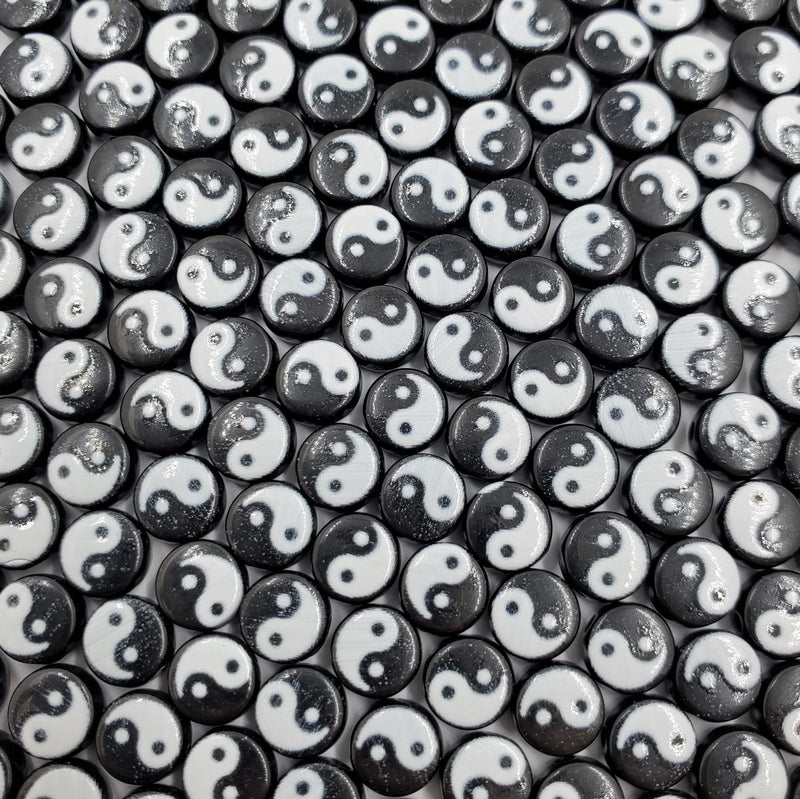Dije Yin Yang de Acrílico Dije - Accesorios Rubi