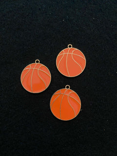 Dije Balón de basketball Esmaltado