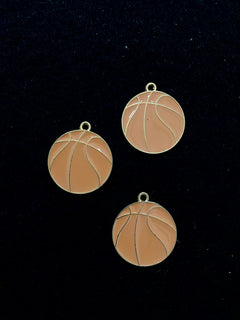 Dije Balón de basketball Esmaltado