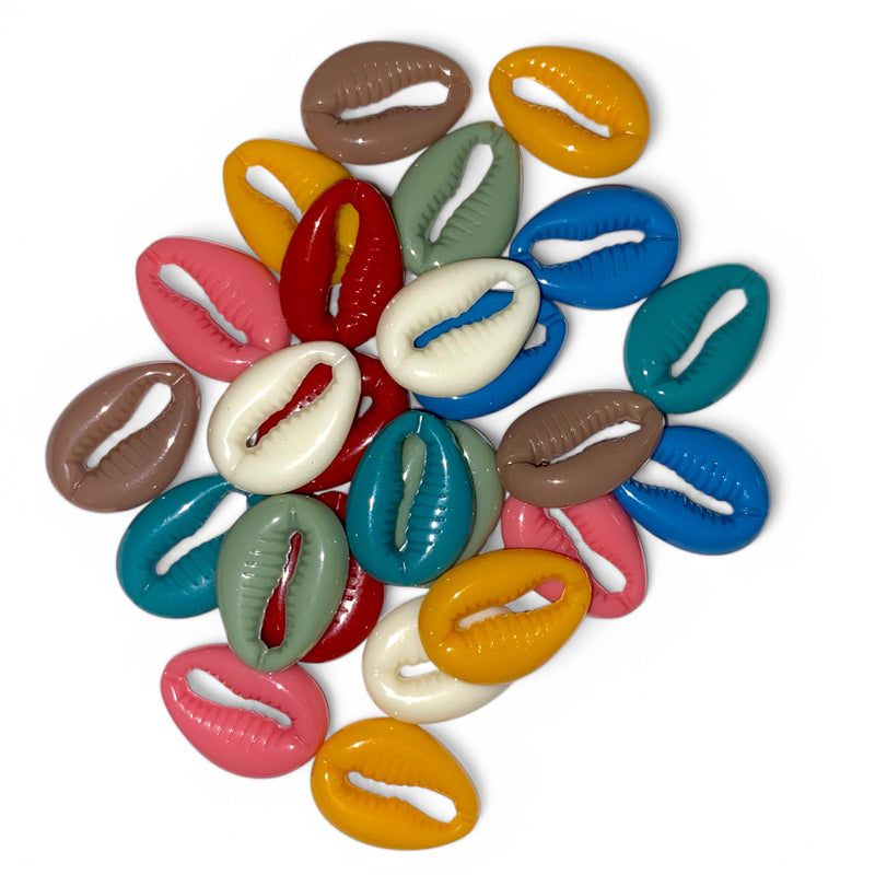 Mix Concha Kauri Acrílico Colores Encendidos