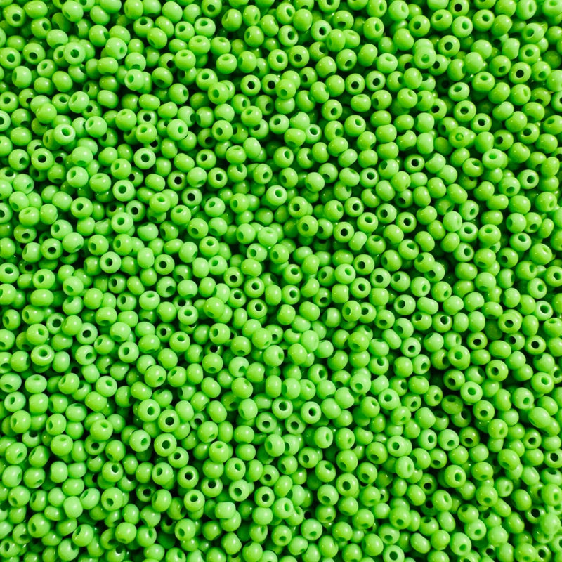 Micro Chaquira calibrada 13/0 Verde