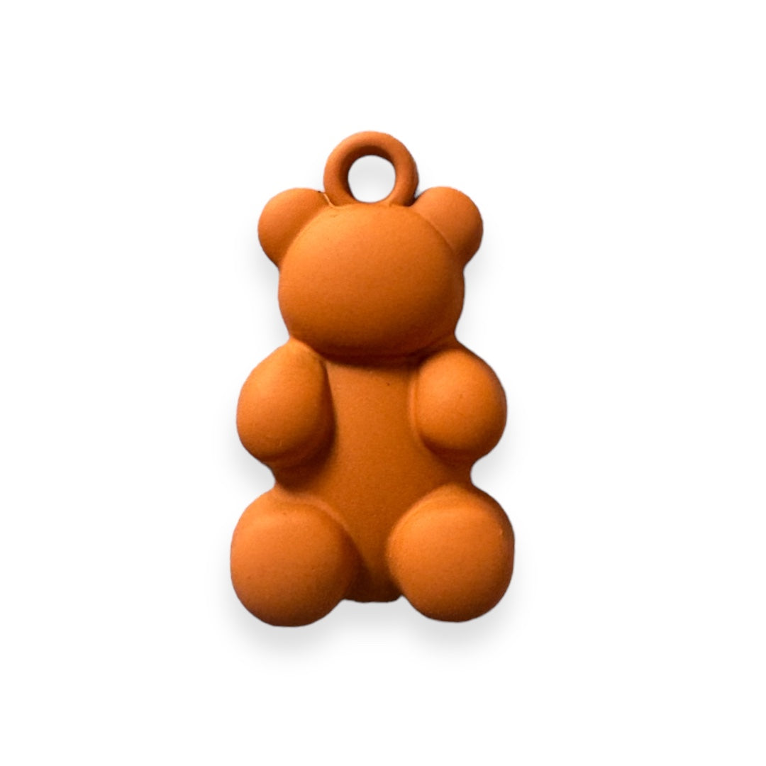 Dije Oso Esmaltado con Ojal