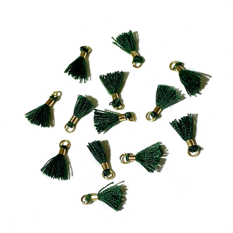 Borla verde oscuro 10mm