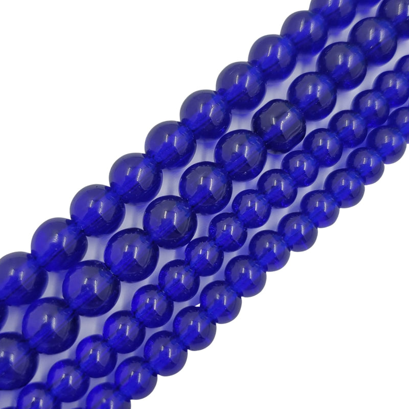 Perla Cristal Azul Rey Perlas - Accesorios Rubi