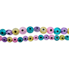 Ojo Turco Plano o Luneta Multicolor Pastel Ojo turco - Accesorios Rubi