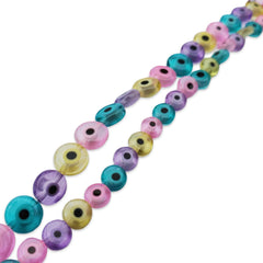 Ojo Turco Plano o Luneta Multicolor Pastel Ojo turco - Accesorios Rubi