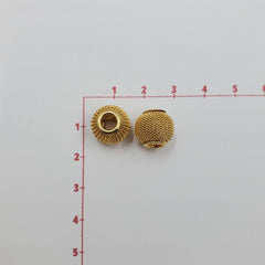 Separador Bola 2 Oro Laminado Dije - Accesorios Rubi
