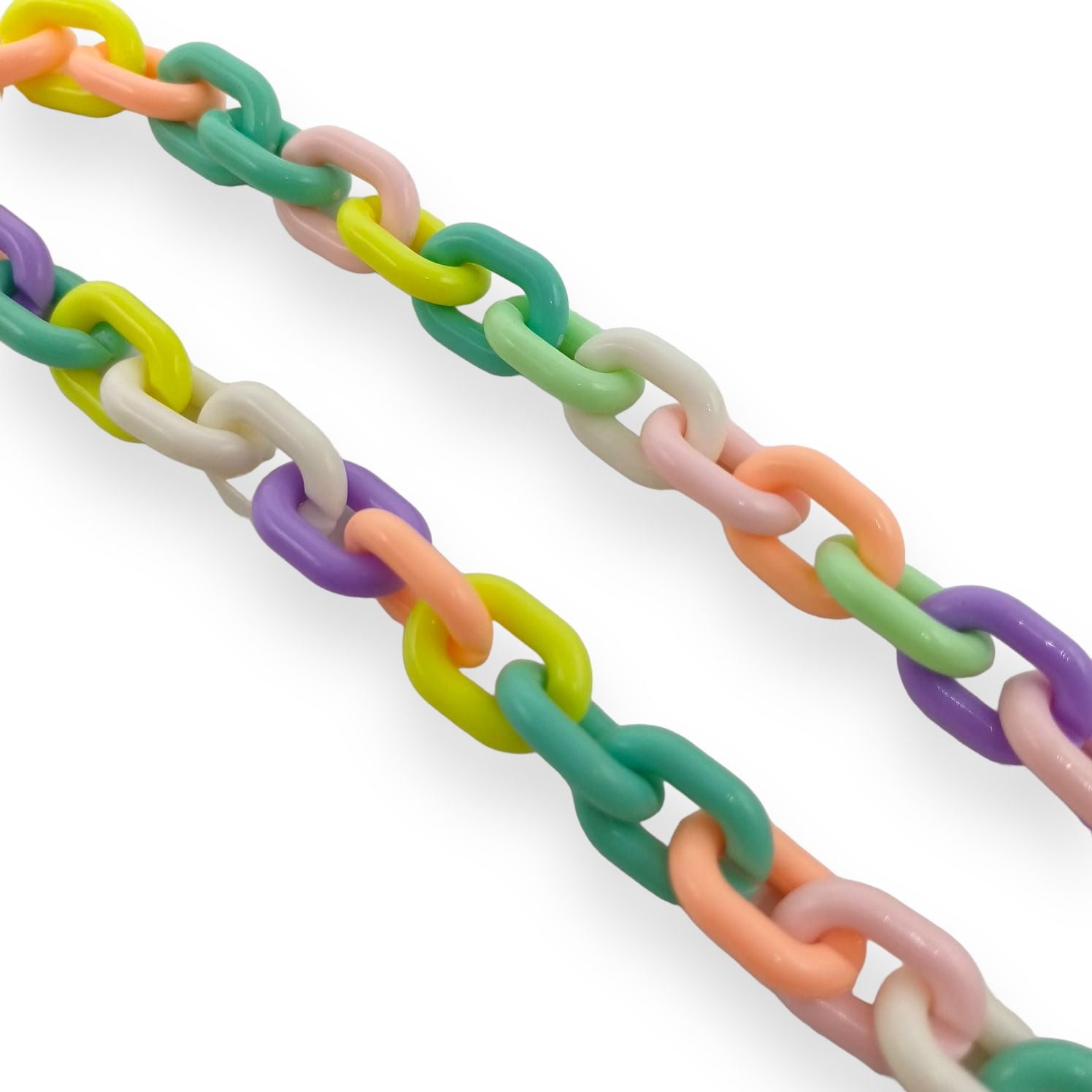 Cadena de Acrílico Pastel 2