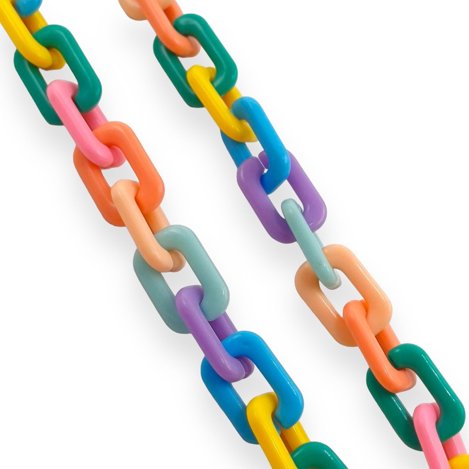 Cadena de Acrílico Pastel 1