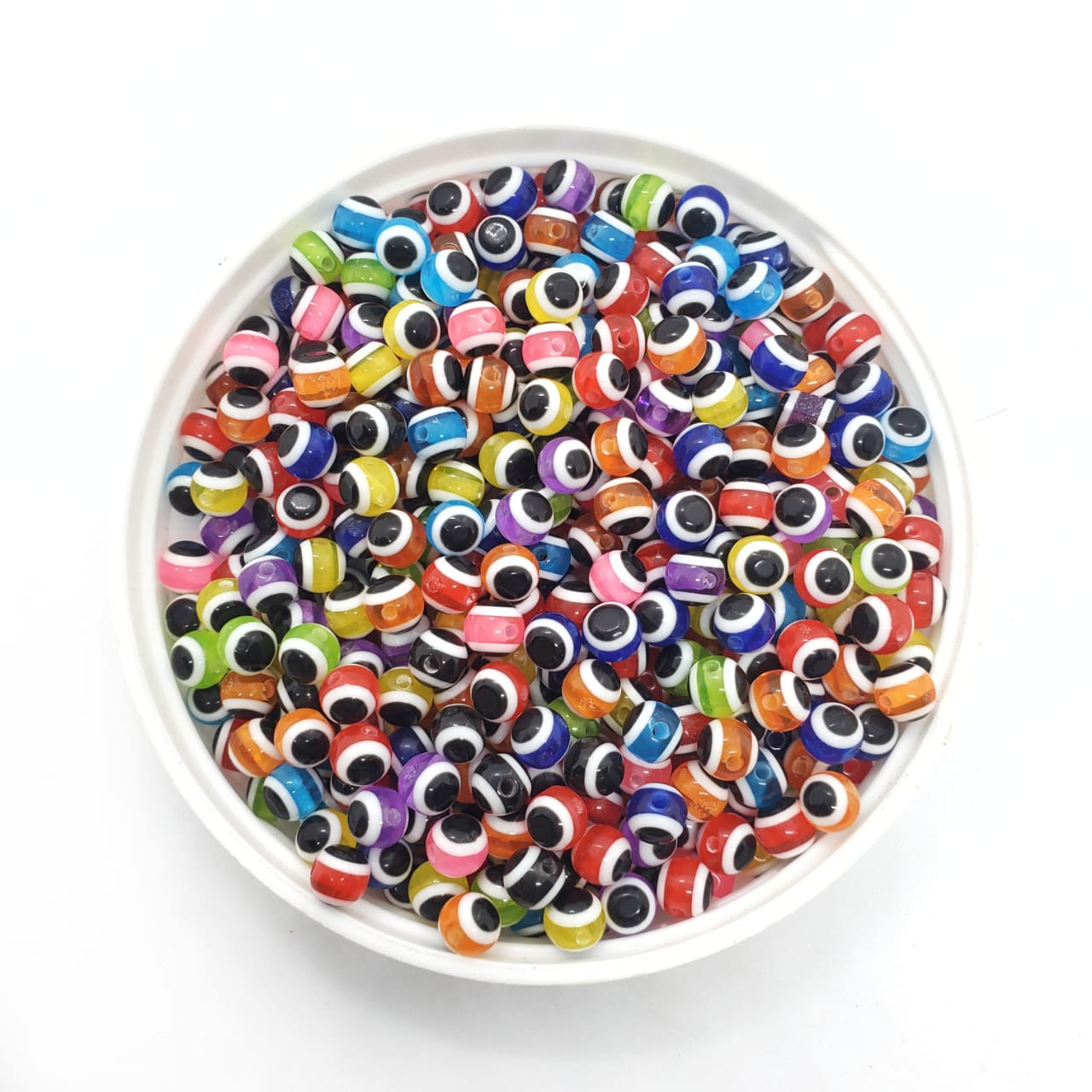 Ojo Turco Bola Acrílico 6 mm acrilicos - Accesorios Rubi