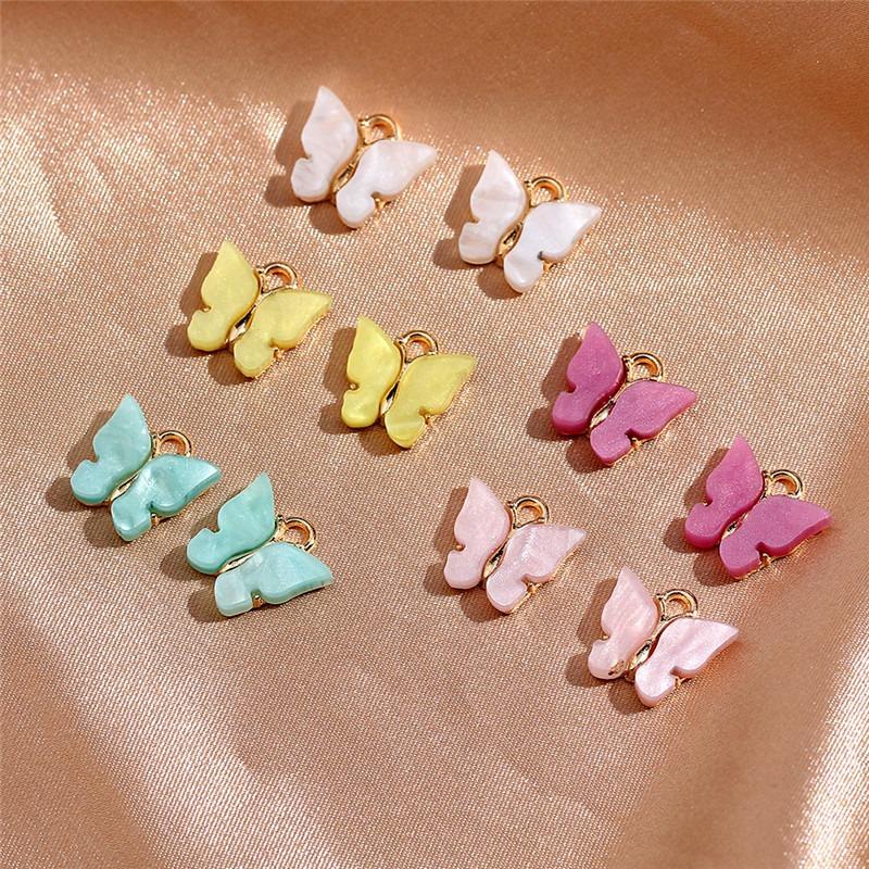 Dije mariposa de acrílico acrilicos - Accesorios Rubi