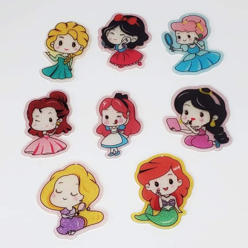 Dije Princesa de Acrílico Dije - Accesorios Rubi