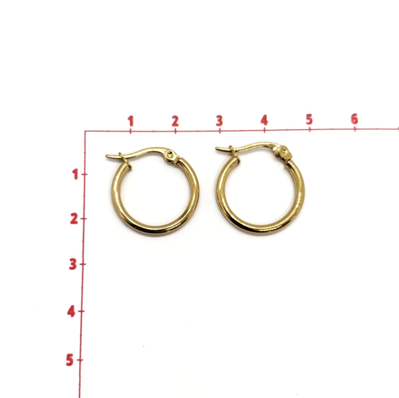 Arracada Lisa Acero Inoxidable Acero inoxidable - Accesorios Rubi