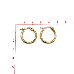 Arracada Lisa Acero Inoxidable Acero inoxidable - Accesorios Rubi