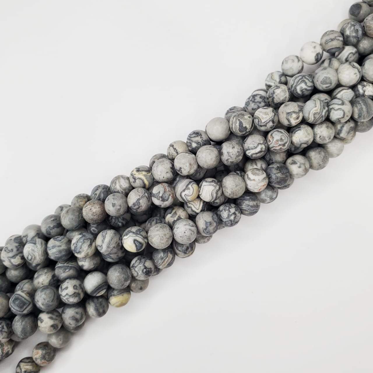 Jaspe Gris Piedra natural - Accesorios Rubi