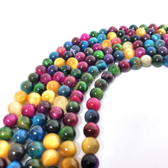 Ojo de tigre Multicolor Piedra natural - Accesorios Rubi