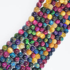 Ojo de tigre Multicolor Piedra natural - Accesorios Rubi