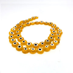 Ojo turco plano o luneta amarillo Ojo turco - Accesorios Rubi