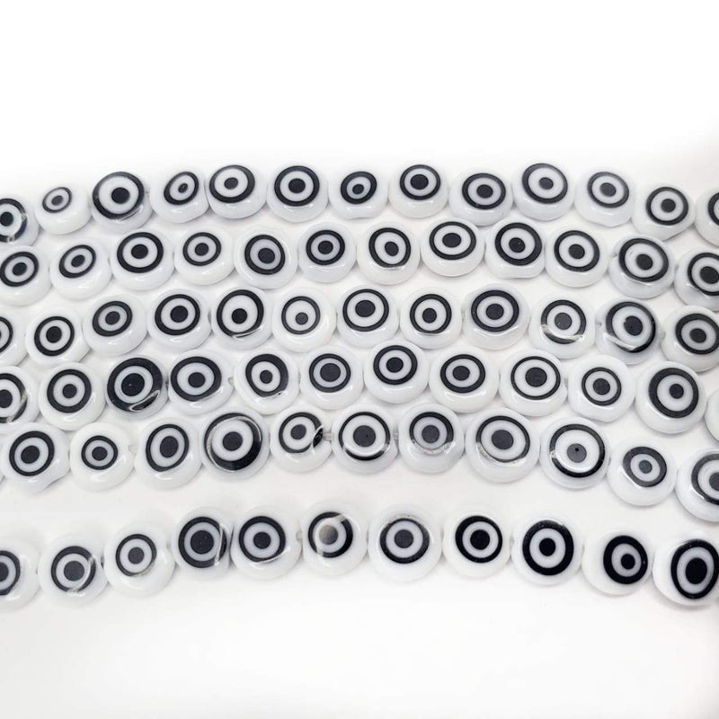 Ojo turco plano o luneta blanco mate Ojo turco - Accesorios Rubi