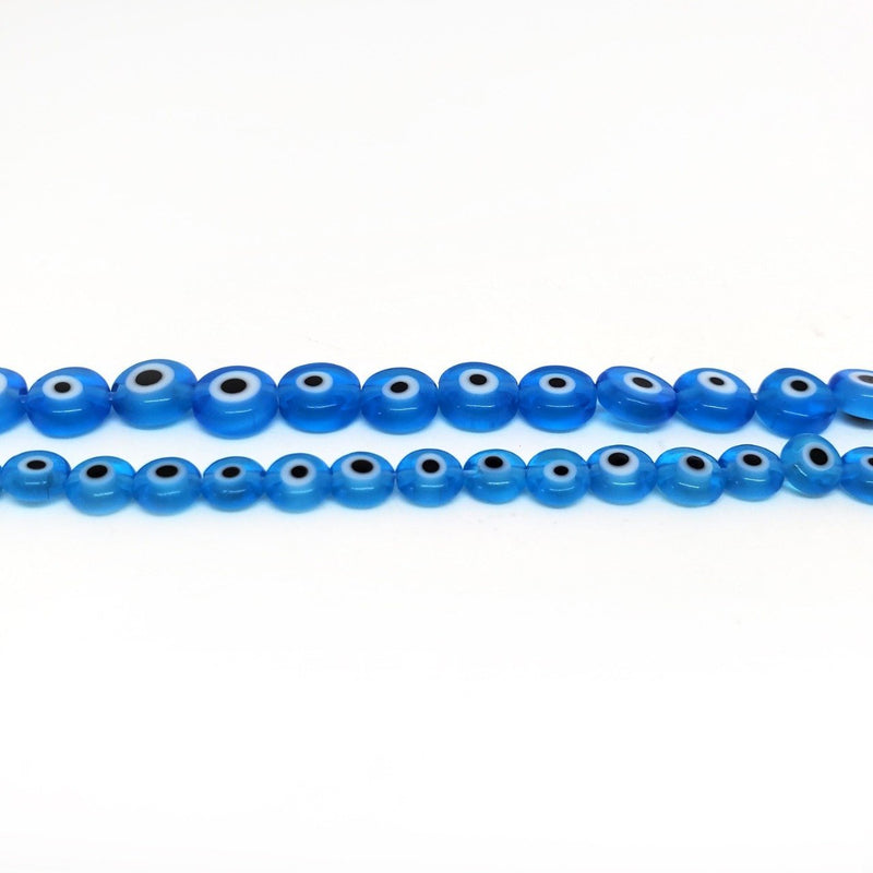 Ojo turco plano o luneta turquesa Ojo turco - Accesorios Rubi