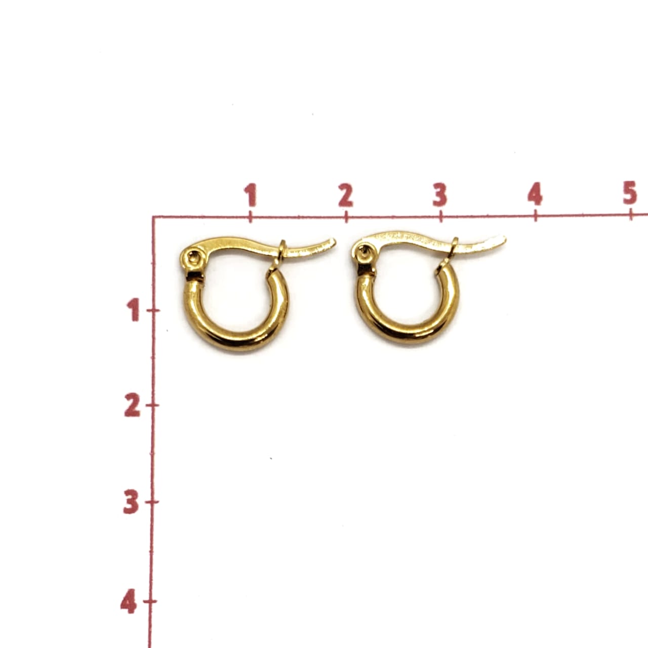 Arracada Lisa Acero Inoxidable Acero inoxidable - Accesorios Rubi