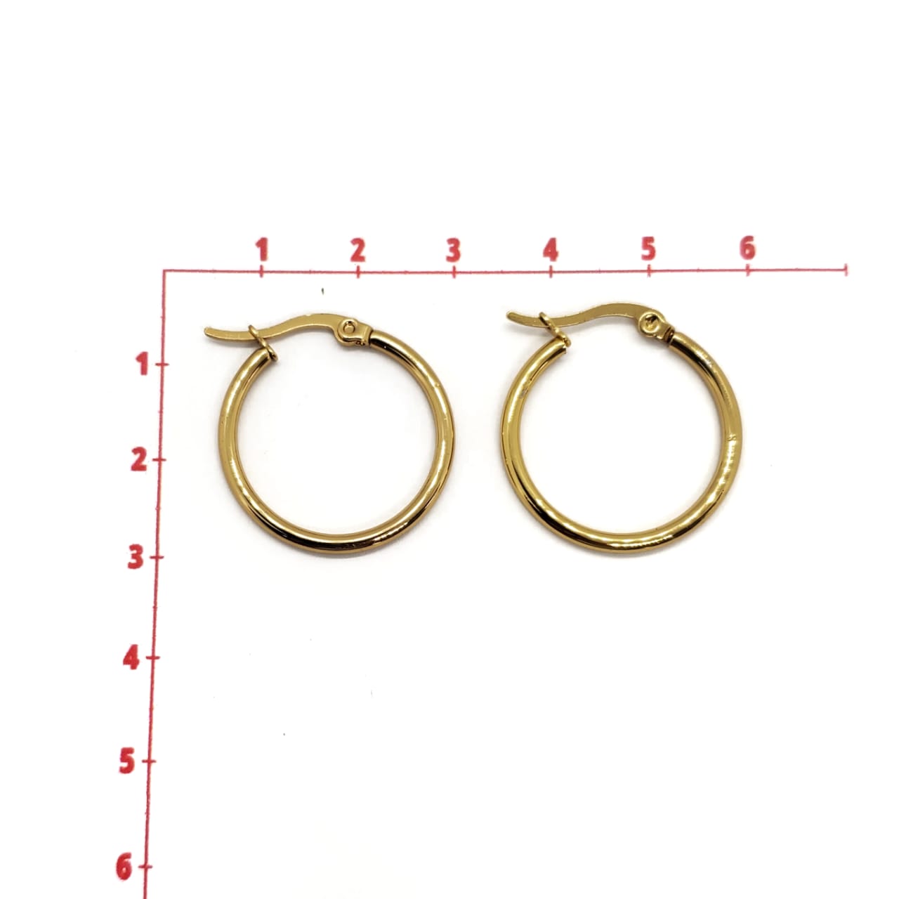 Arracada Lisa Acero Inoxidable Acero inoxidable - Accesorios Rubi