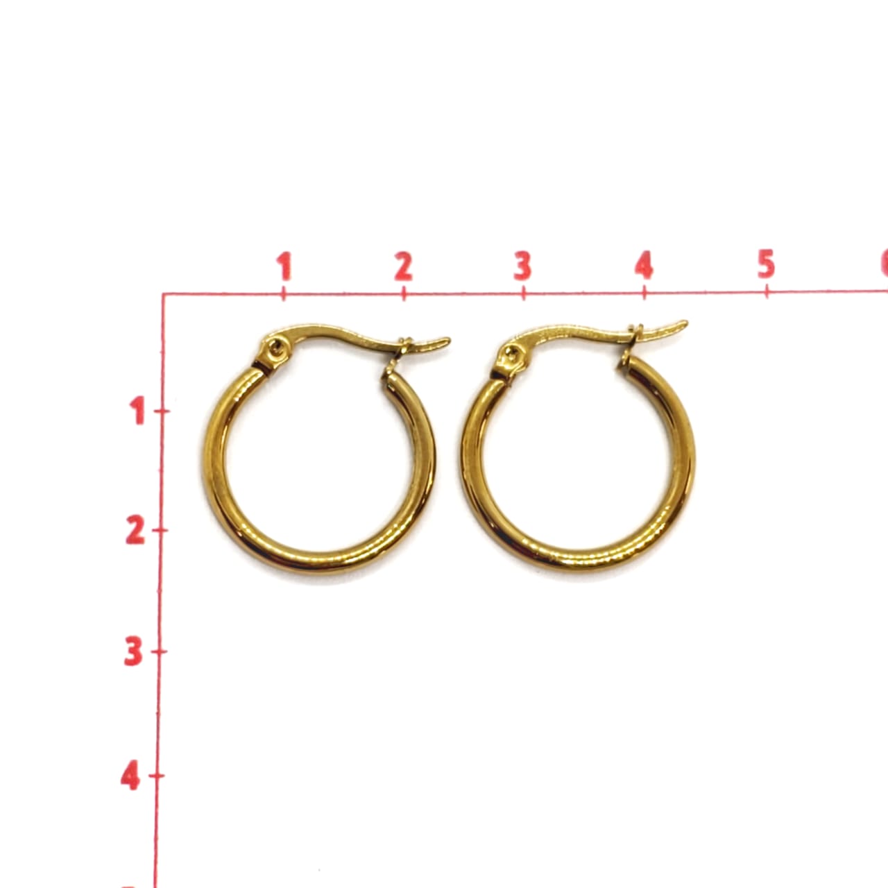 Arracada Lisa Acero Inoxidable Acero inoxidable - Accesorios Rubi