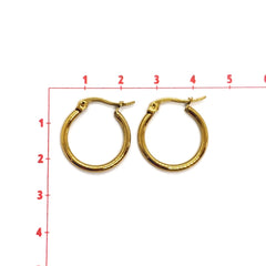 Arracada Lisa Acero Inoxidable Acero inoxidable - Accesorios Rubi